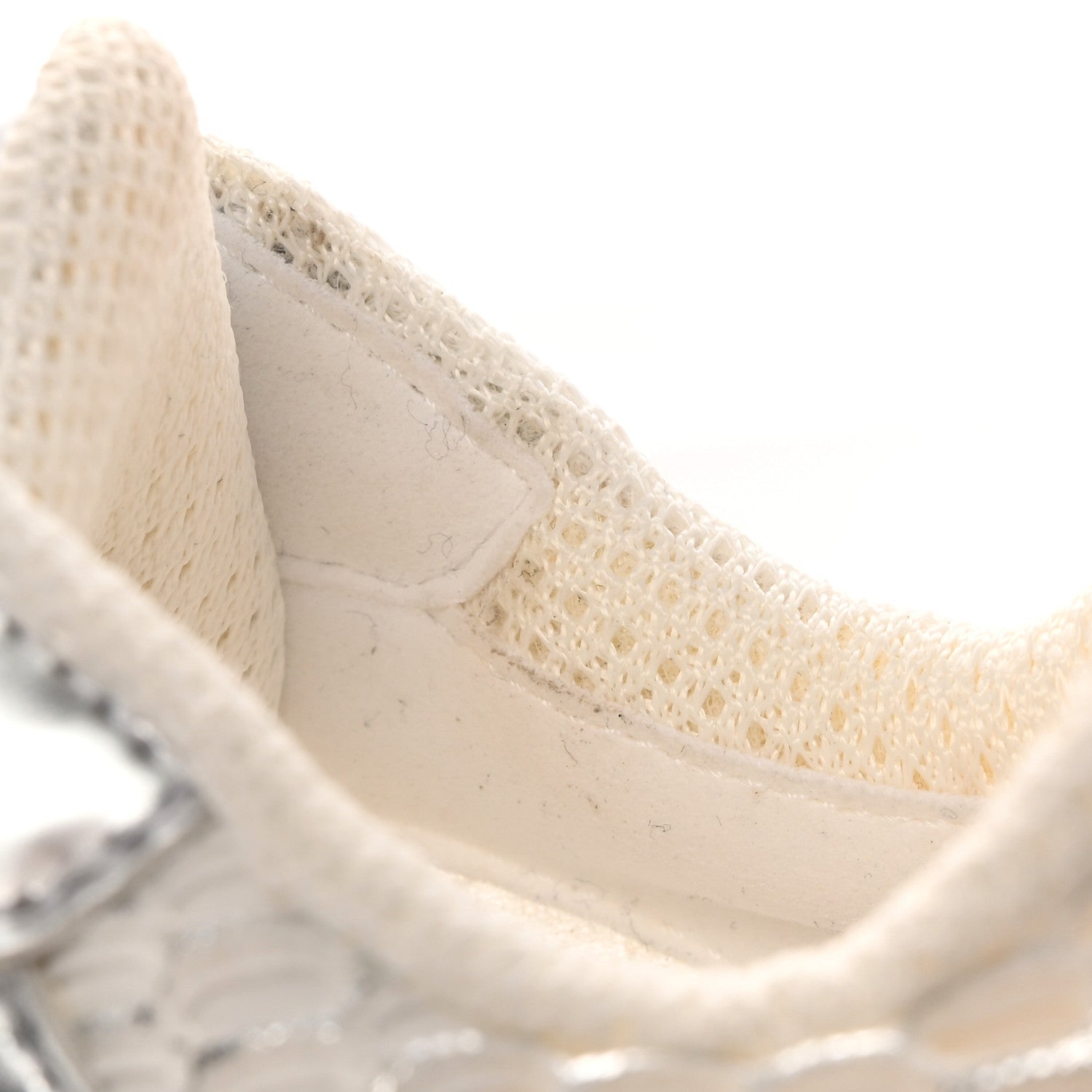 Christian Dior Matte Technical Fabric Mesh Dior Vibe Sneakers 36 White Silver 16 of 18