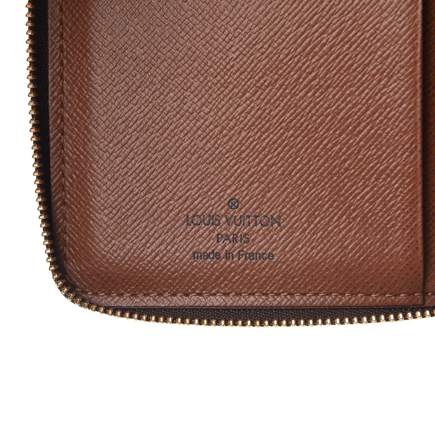 Monogram Zipped Passport Holder Wallet