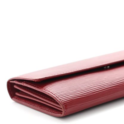 Louis Vuitton Epi Sarah Wallet Rubis 8 of 9