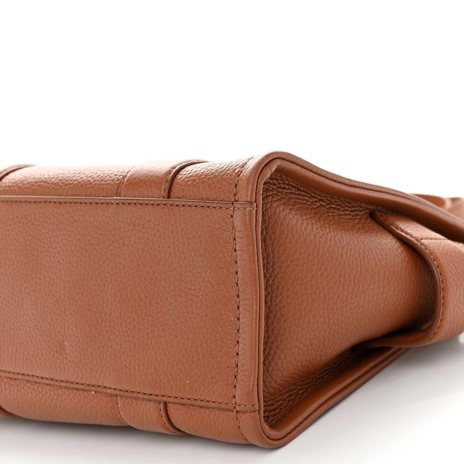 Marc Jacobs Grained Calfskin Mini The Tote Bag Argan Oil 9 of 11