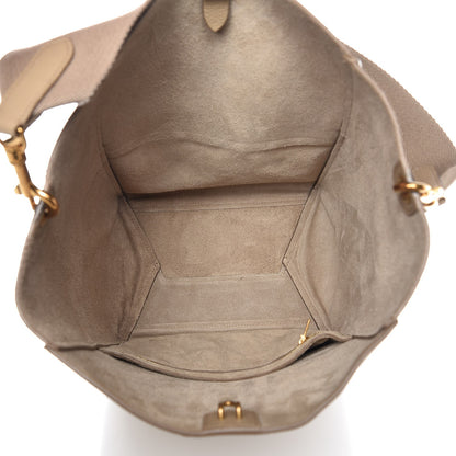 Celine Soft Grained Calfskin Sangle Bucket Bag Dune 5 of 12