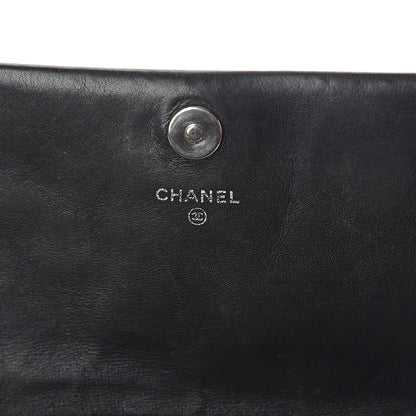 Chanel Patent Quilted Brilliant Wallet On Chain WOC Black 4 of 10