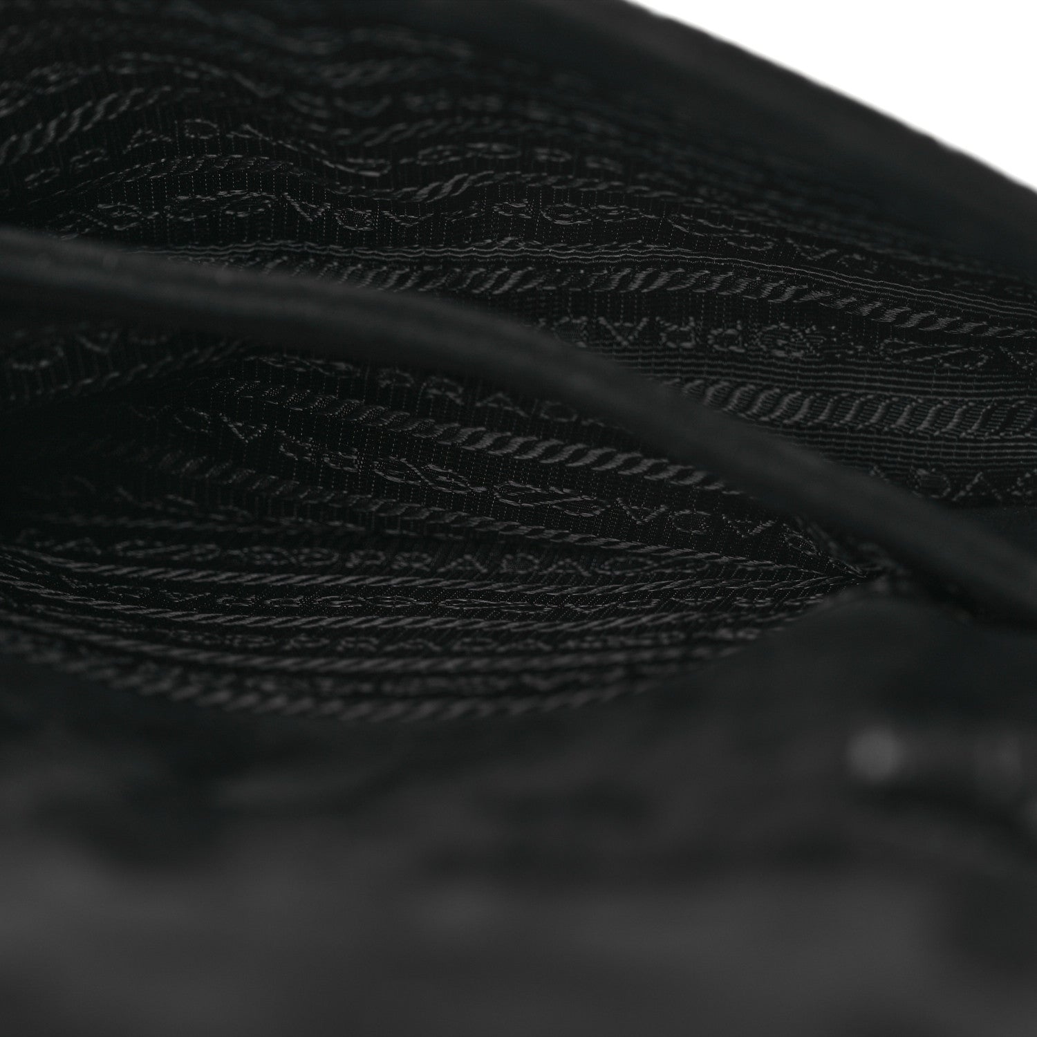 Prada Velvet Cahier Belt Bag Black 6 of 16