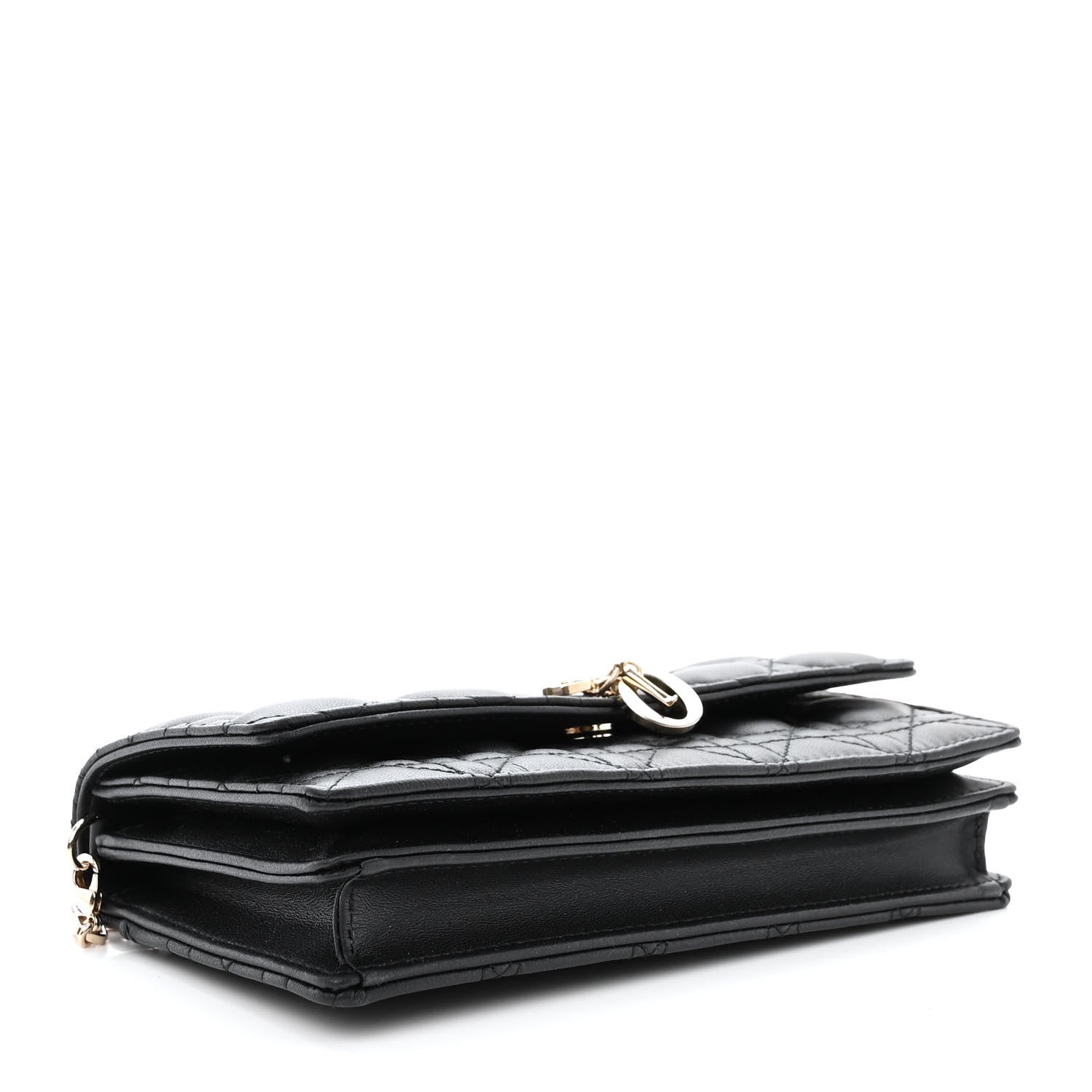 Christian Dior Lambskin Cannage Mini My Dior Bag Black 4 of 10