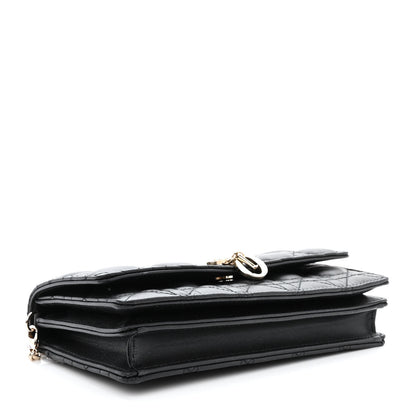 Christian Dior Lambskin Cannage Mini My Dior Bag Black 4 of 10