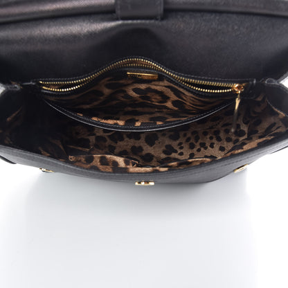 Dolce & Gabbana Dauphine Large Miss Sicily Satchel Black 6 of 13