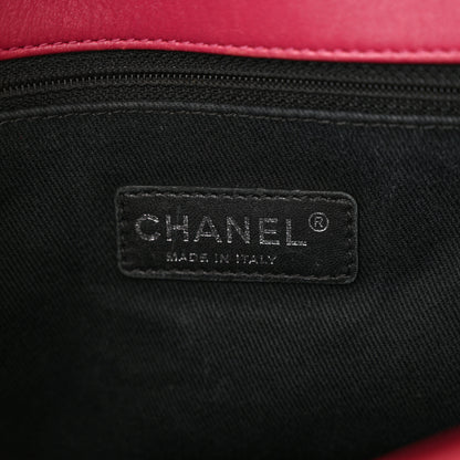 Chanel Patent Quilted Large Coco Shine Flap Pink 6 of 14