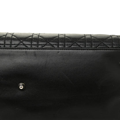 Christian Dior Lambskin Cannage Large Dior Soft Shopping Tote Black 17 of 22