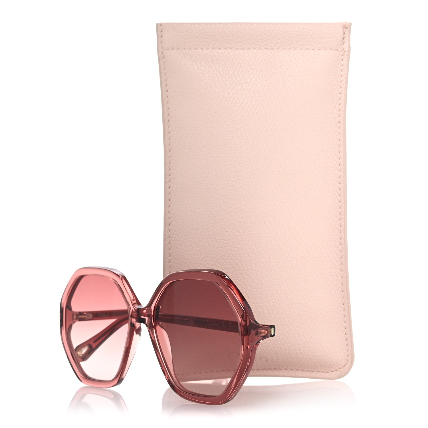 Chloe Acetate Sunglasses CH0008S Pink 8 of 8