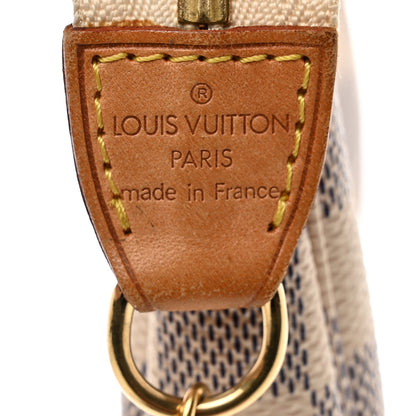Louis Vuitton LOUIS VUITTON Damier Azur Mini Pochette Accessories 5 of 6