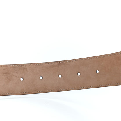 Gucci Guccissima Signature Interlocking G 40mm Belt 80 32 Black 5 of 5