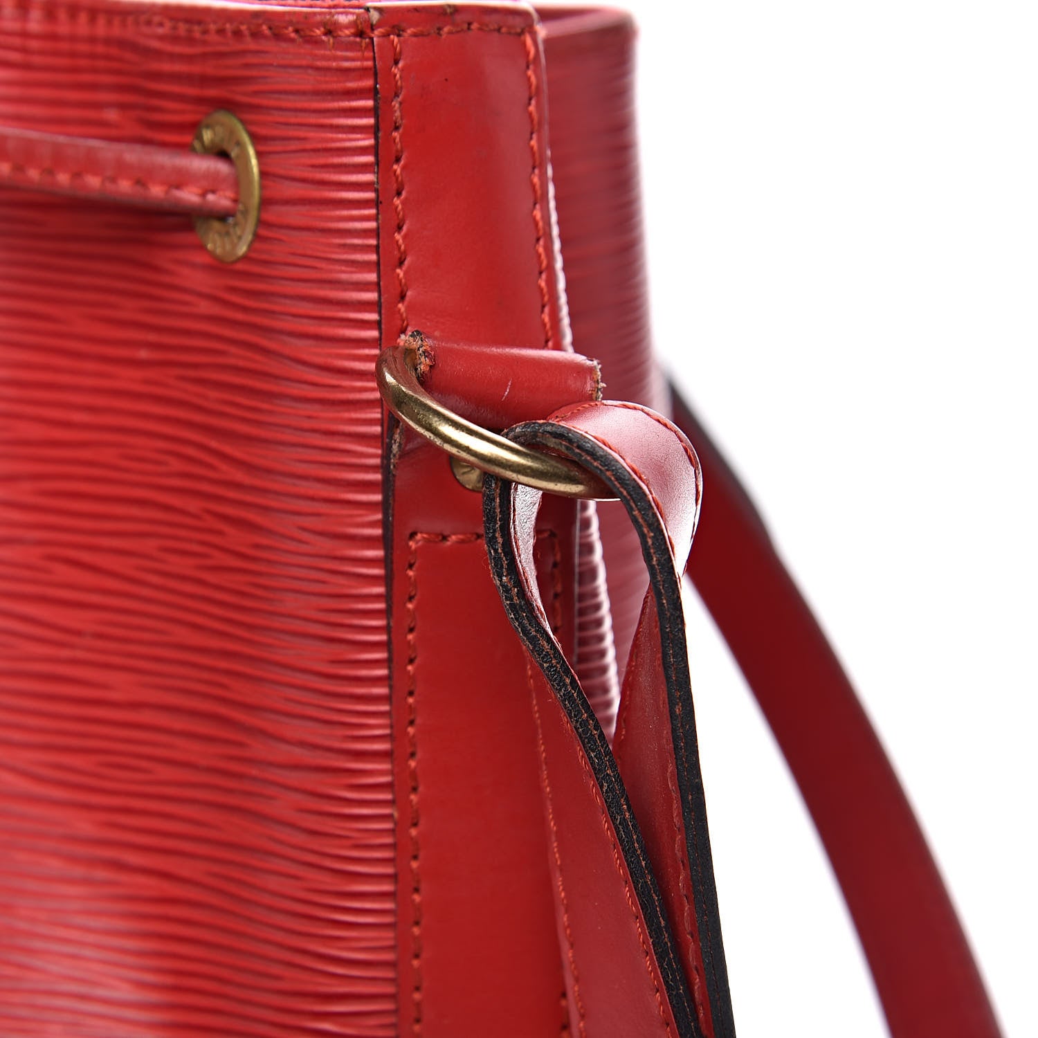 Louis Vuitton Epi Petit Noe Castillan Red 13 of 19