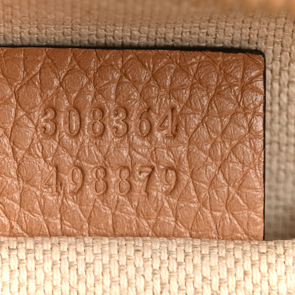 Gucci Pebbled Calfskin Small Soho Disco Bag Camelia 7 of 13