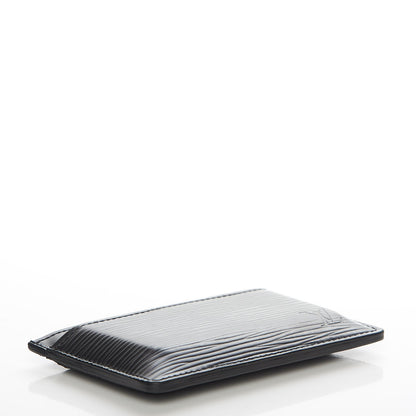 Louis Vuitton Epi Card Holder Black 4 of 7
