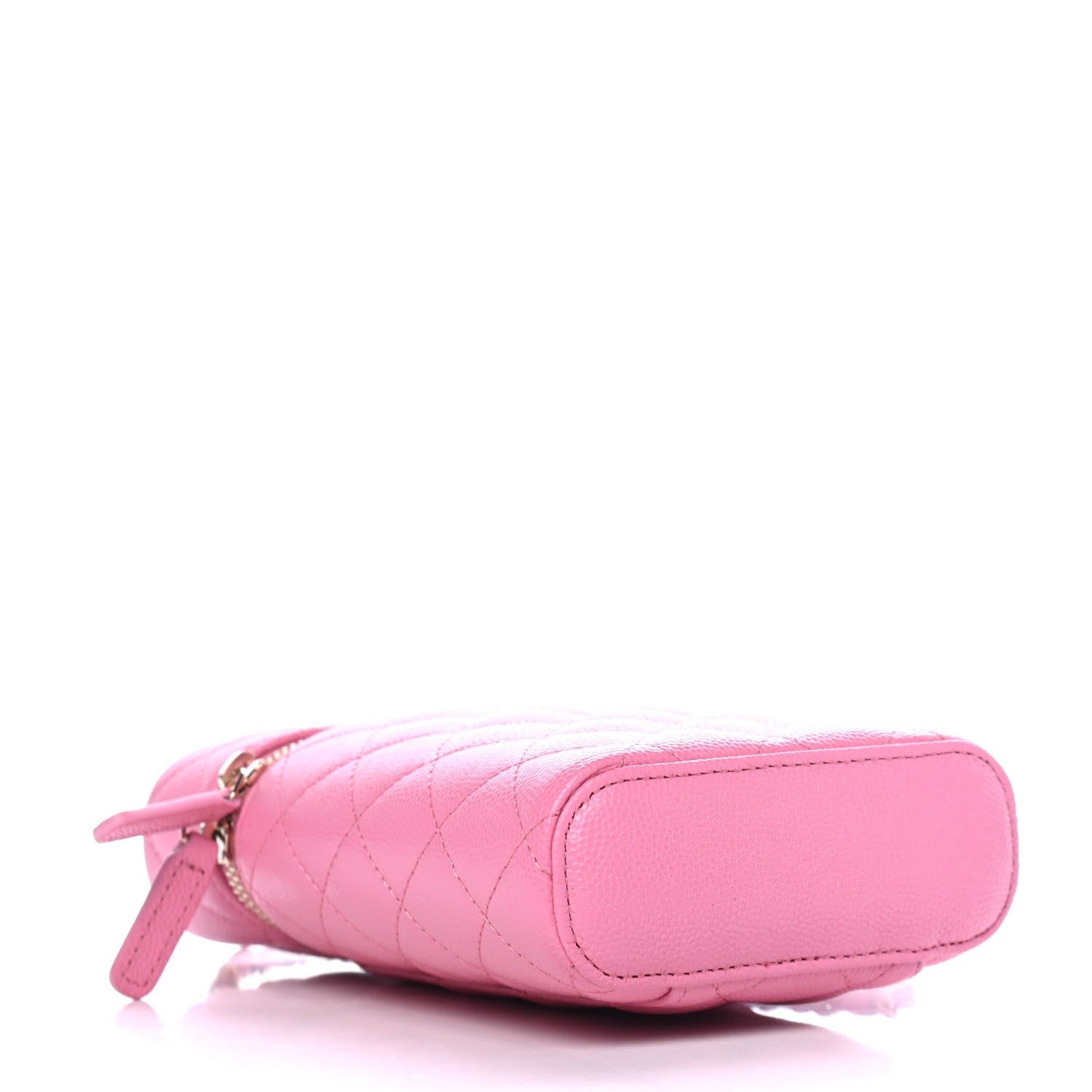 Chanel Caviar Quilted Phone Holder With Chain Pink 3 of 4