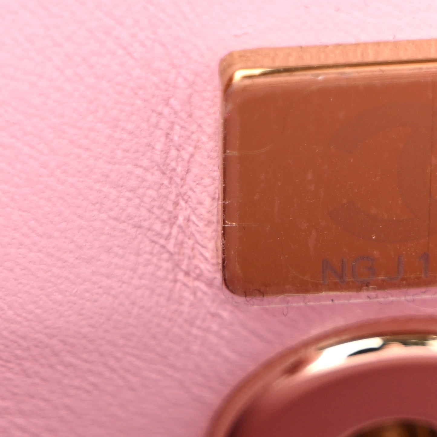 Caviar Quilted Mini Coco Handle Flap Light Pink