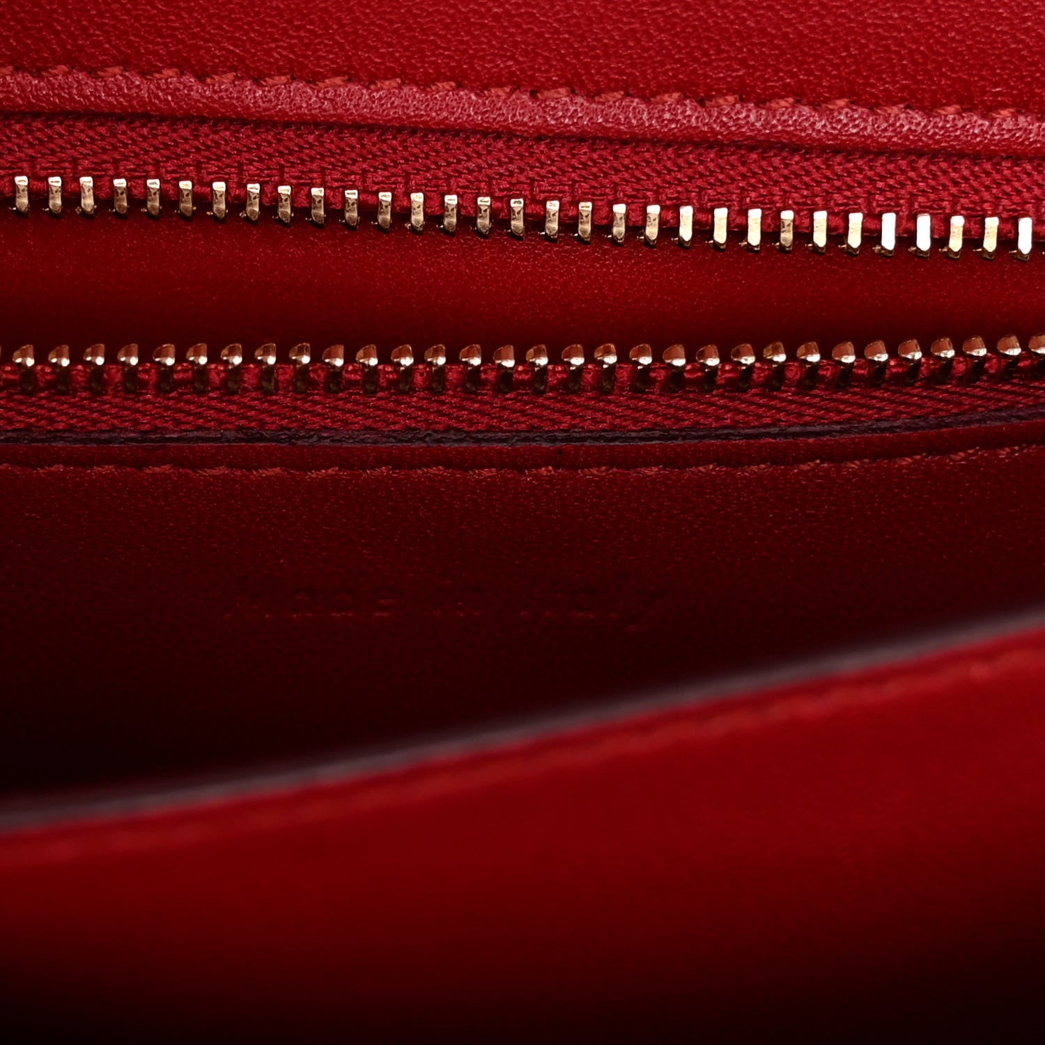 Celine Smooth Calfskin Small Classic Box Flap Bag Red 7 of 10