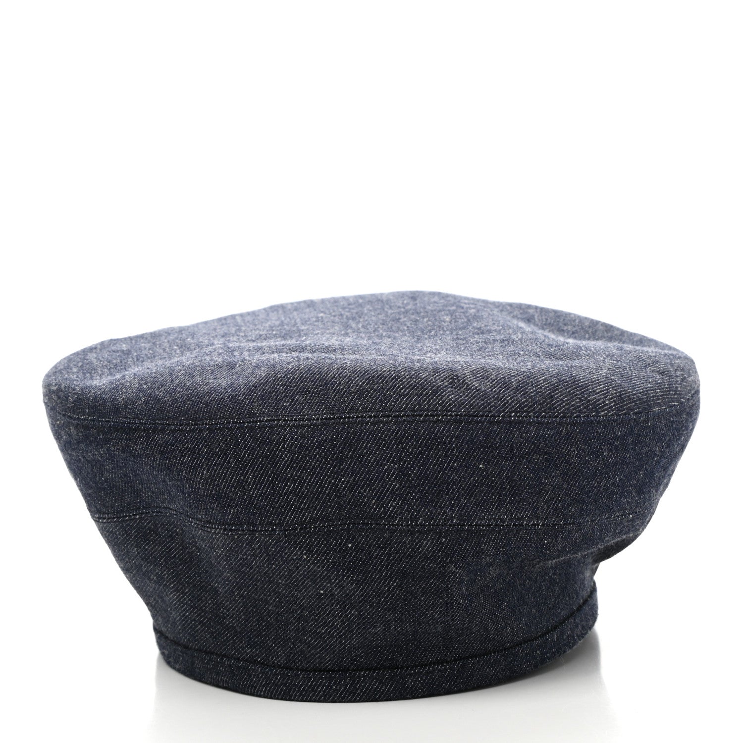 Hermes Denim Saint-Honore Beret 56 Indigo 3 of 10