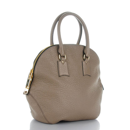 Burberry Heritage Grain Medium Orchard Bowling Bag Pale Taupe 3 of 8