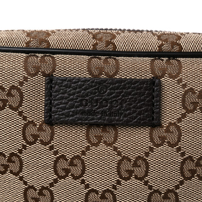 Gucci Monogram Belt Bag Dark Brown 10 of 10