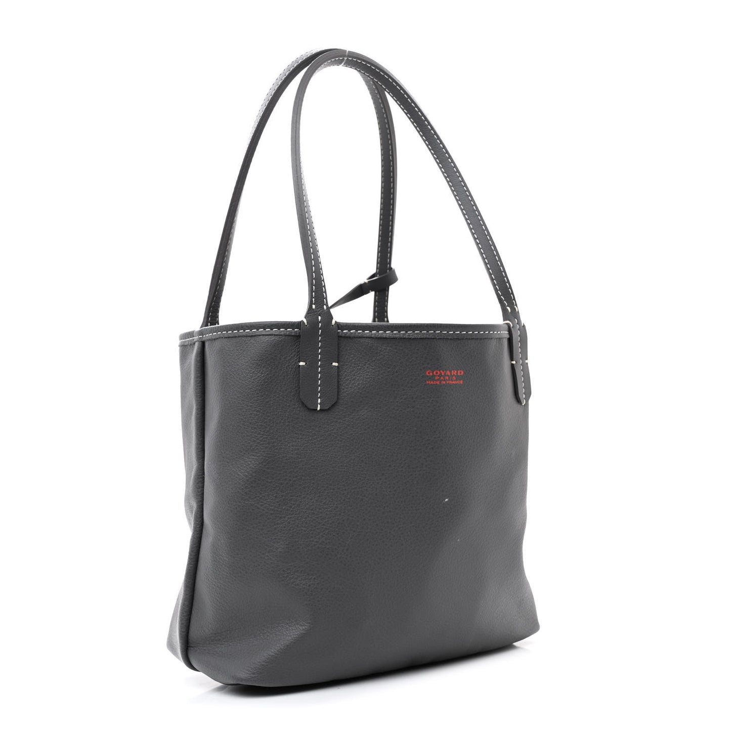 Goyardine Reversible Mini Anjou Grey
