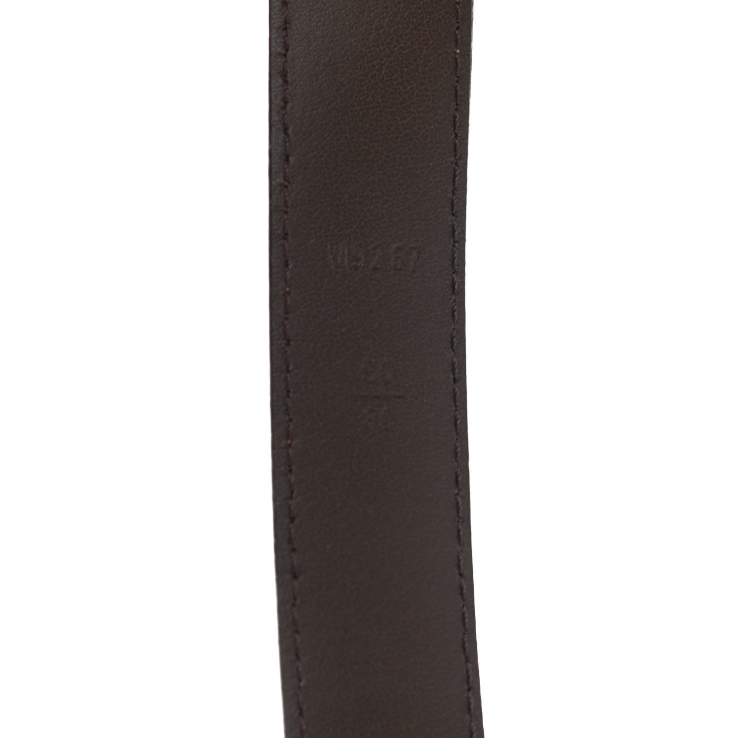 Louis Vuitton Mini Damier Ebene 25mm LV Initiales Belt 90 36 3 of 6