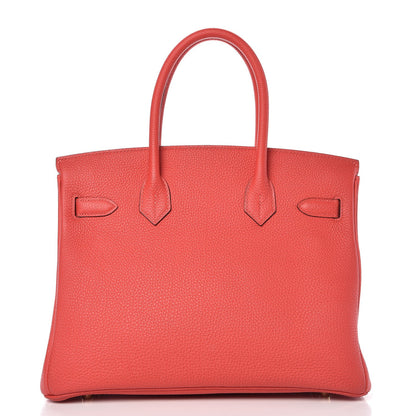 Hermes Togo Birkin 30 Rouge Pivoine 5 of 37