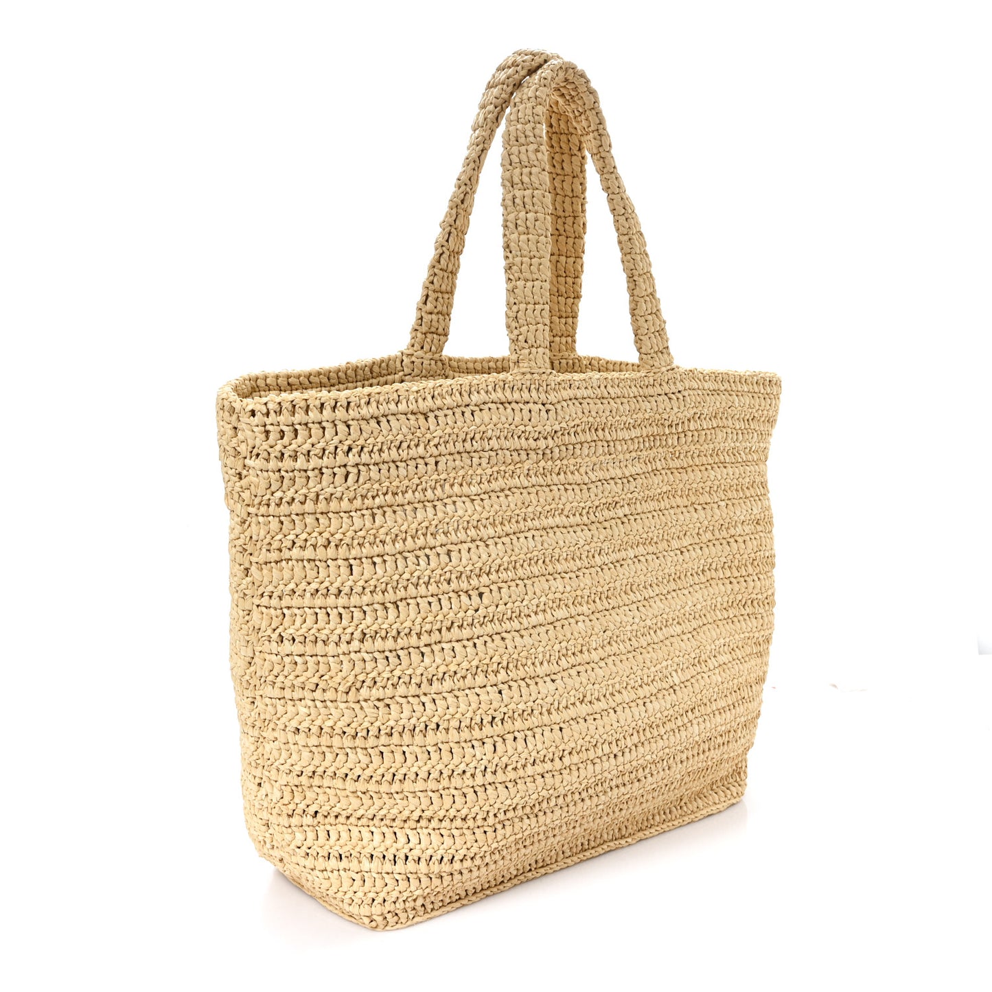 Raffia Rive Gauche Tote Natural