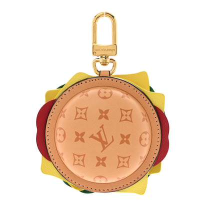 Louis Vuitton Monogram Calfskin Burger Pouch Charm Bag Charm 1 of 4