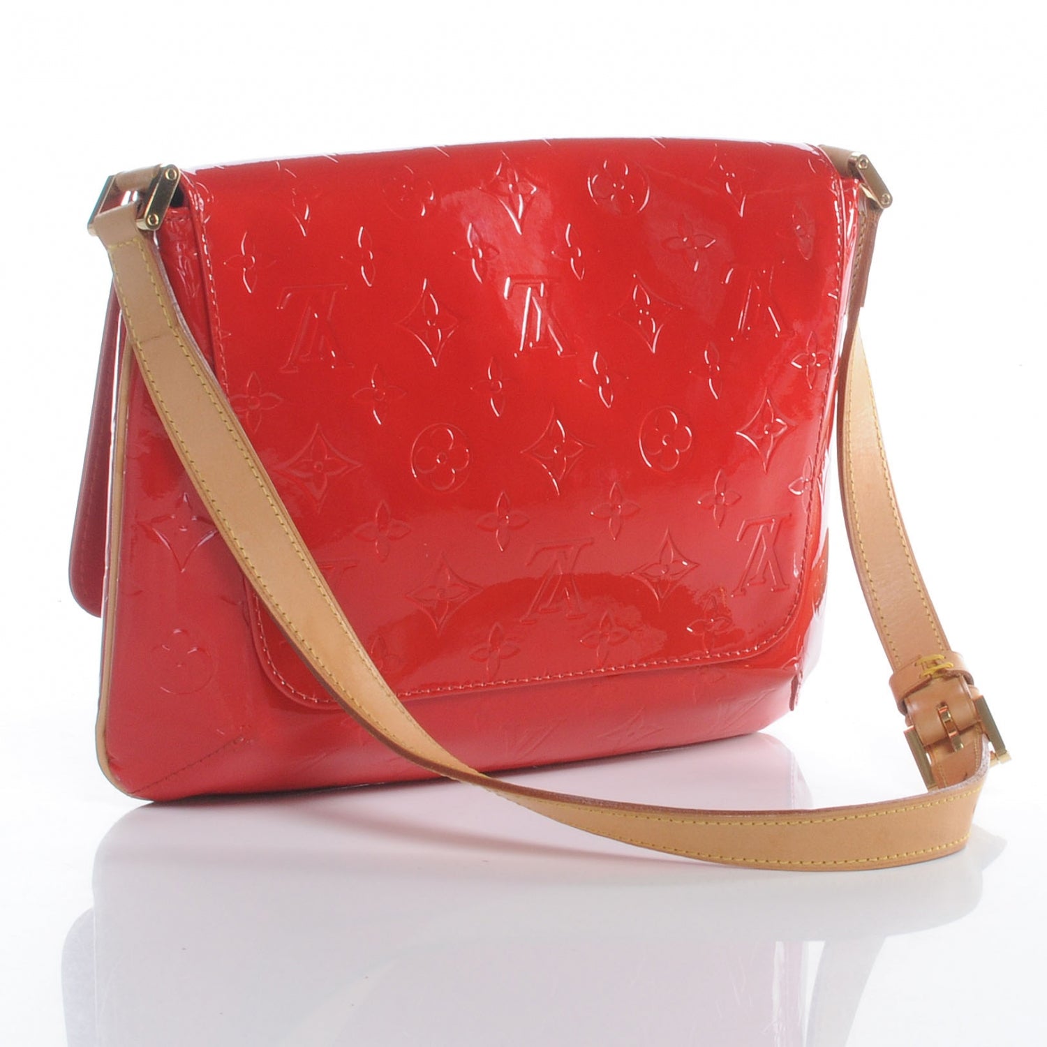 Louis Vuitton Vernis Thompson Street Red 3 of 7