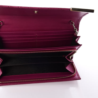 Gucci Soft Microguccissima Dice Chain Wallet Bright Bouganville 5 of 7