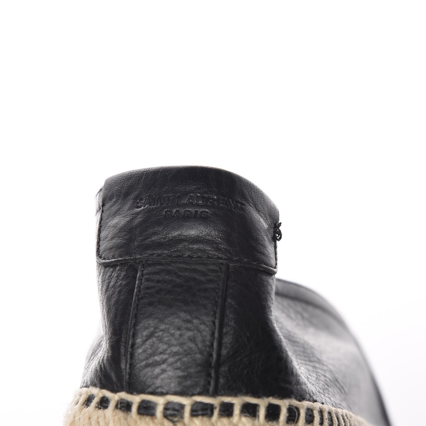Calfskin Monogram Espadrilles 39 Black