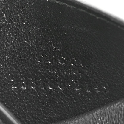 Gucci GG Supreme Monogram Bees Card Holder Black 6 of 7