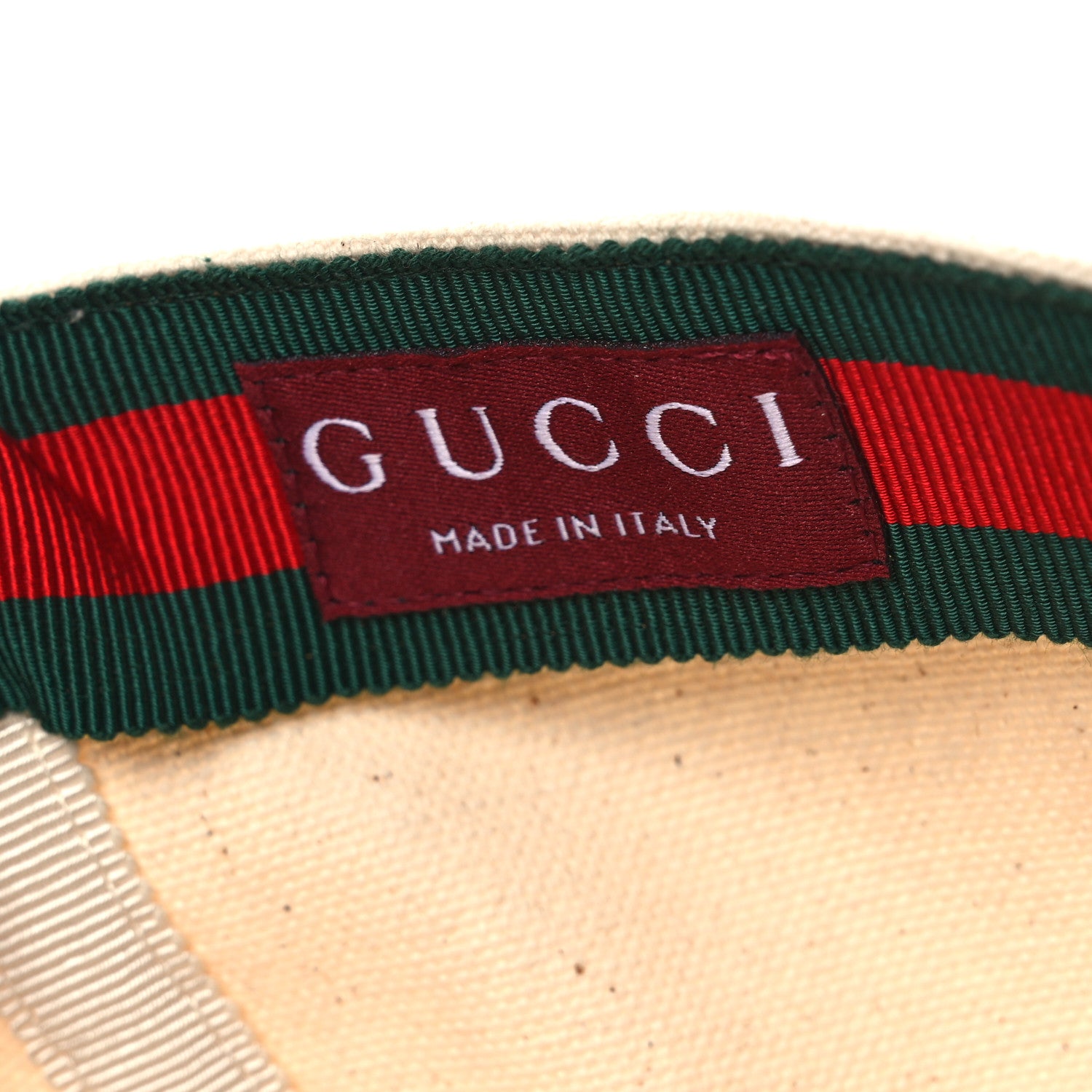 Gucci Cotton Logo Baseball Hat M Beige 8 of 10