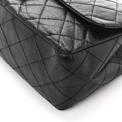 Chanel Aged Calfskin Quilted 2.55 Reissue 227 Flap Black 11 of 12