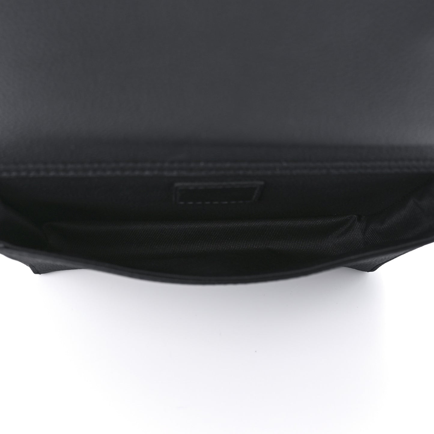 Grained Calfskin Aerogram Slingbag Black