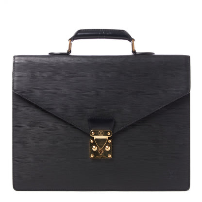 Louis Vuitton Epi Serviette Conseiller Briefcase Black 1 of 8