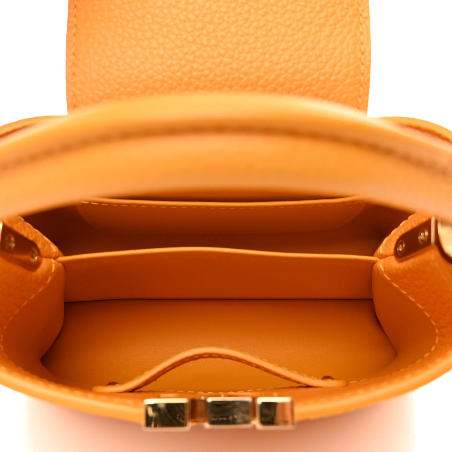 Taurillon Mini Capucines Sunbeam Yellow