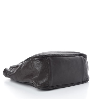 Gucci Deerskin Large Hip Bamboo Shoulder Bag Dark Cocoa 4 of 10