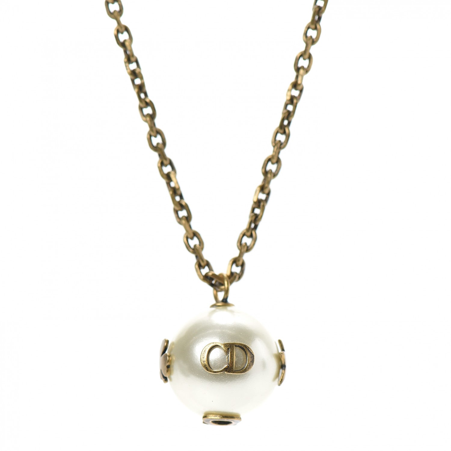 Christian Dior Tresor De Tribal Long Necklace Gold 4 of 5