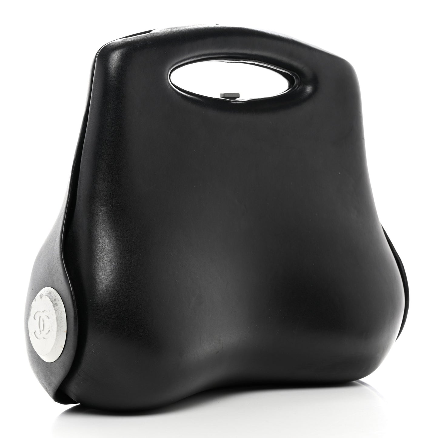 Lambskin Millennium 2005 Hard Case Bag Black