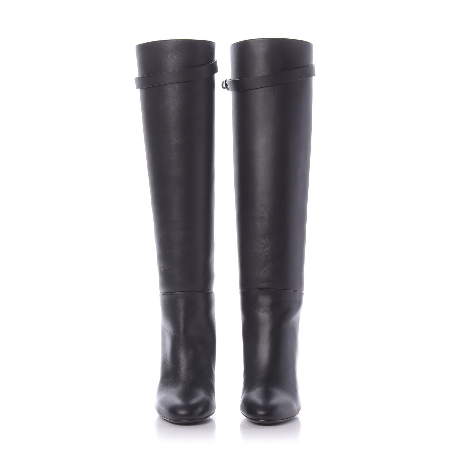 Heritage Calfskin Story Boots 37 Black