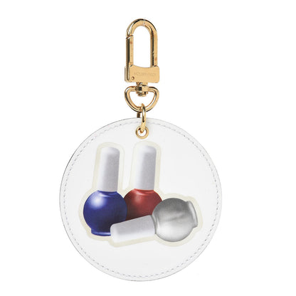 Louis Vuitton Vernis Stickers Nail Polish Bag Charm Key Ring 1 of 3