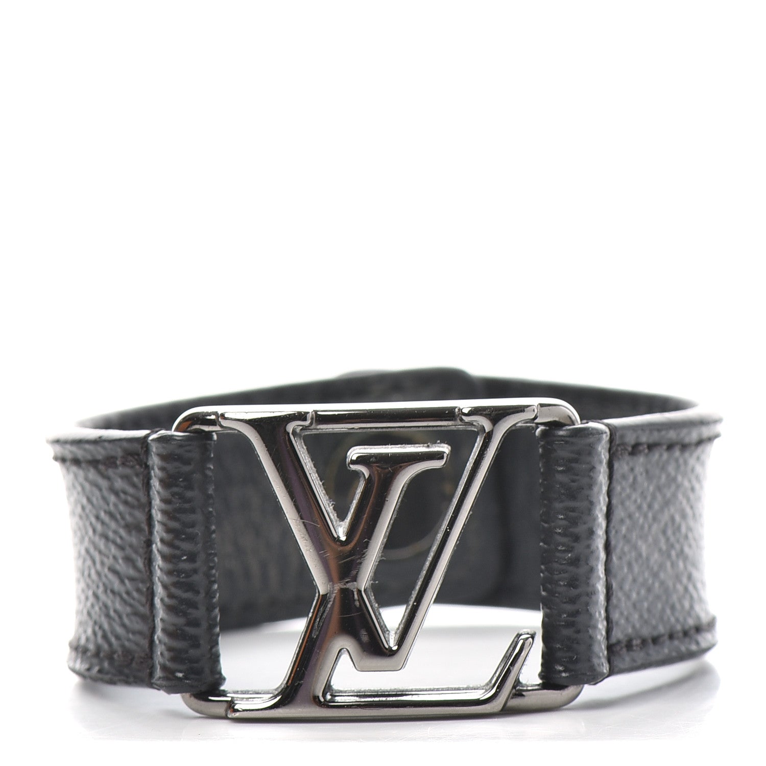 Louis Vuitton Monogram Eclipse Hockenheim Bracelet 19 1 of 4
