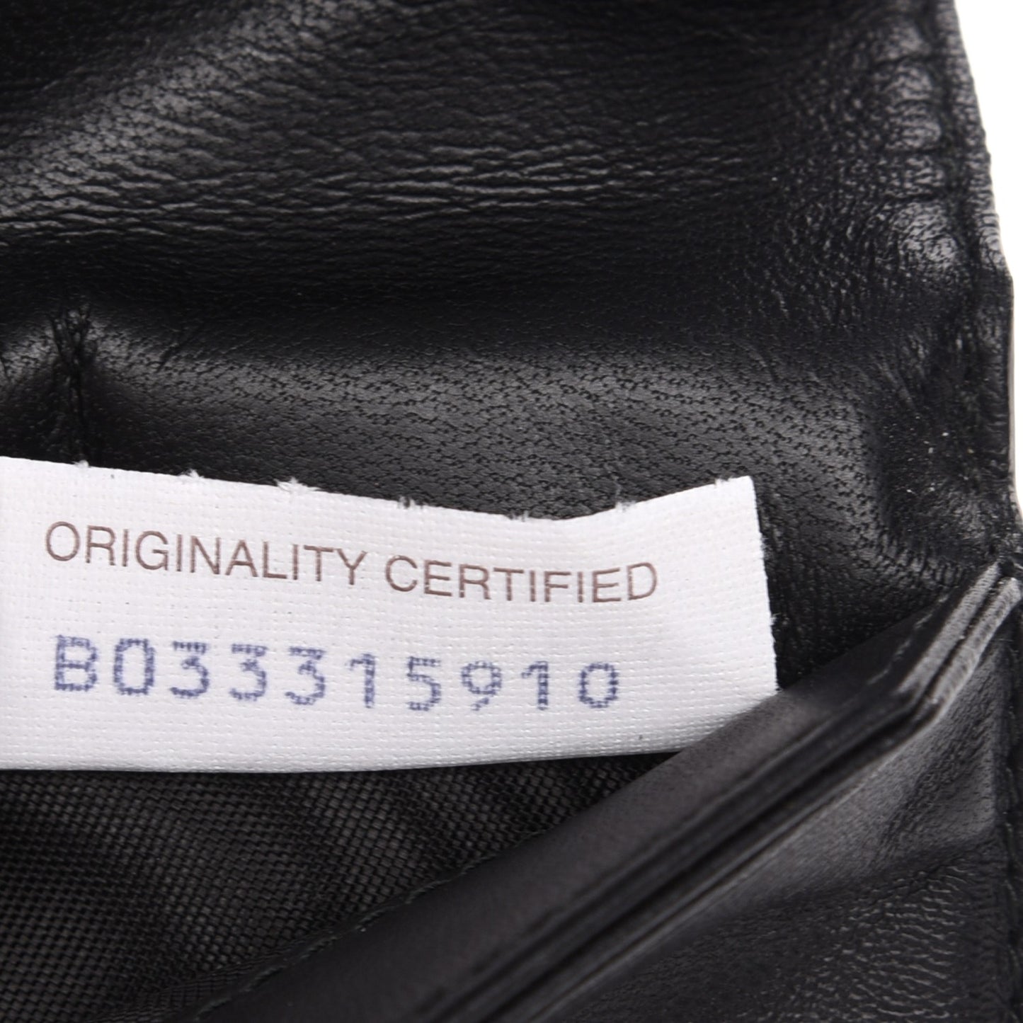 Nappa Intrecciato Continental Wallet Black