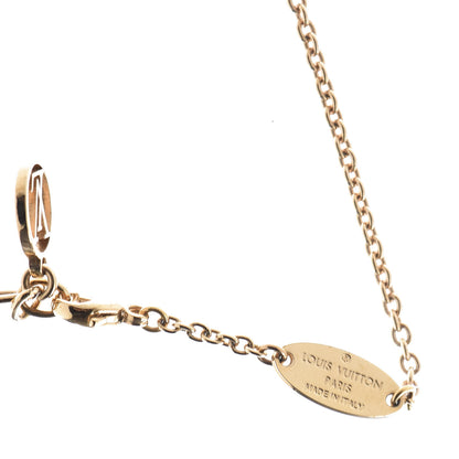 Louis Vuitton Essential V Necklace Gold 5 of 6