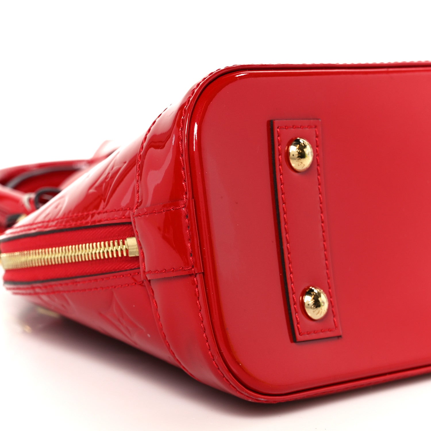 Louis Vuitton Vernis Alma BB Rose Indien 10 of 11