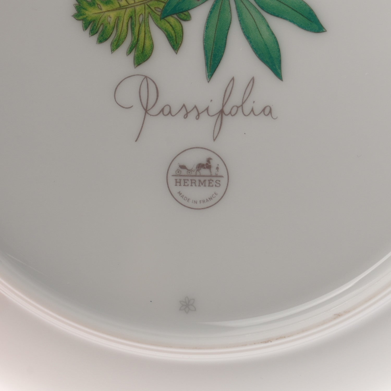 Hermes Porcelain Passifolia Cereal Bowl Set of 2 8 of 8