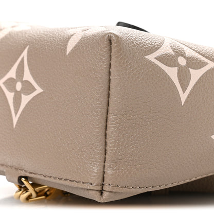Louis Vuitton Empreinte Monogram Giant Tiny Backpack Tourterelle Cream 9 of 9