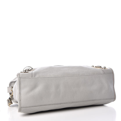 Balenciaga Chevre Gold Metallic Edge Hardware City Gris Perle 4 of 15